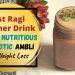 Ragi Healthy Summer Drink Recipe | Nachini Smoothie with Probiotics | Ragi Ambli for Weight Loss