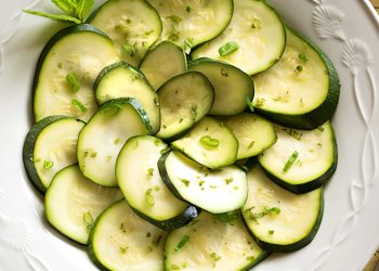 Fresh Zucchini with Mint – VegKitchen