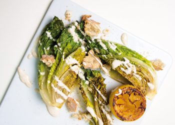 Vegan Grilled Caesar Salad