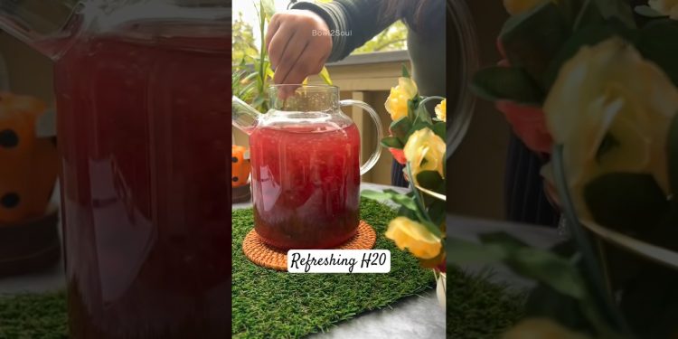 Refreshing H2O – Perfect Drink for Summers | Healthy Chia Water for Summer