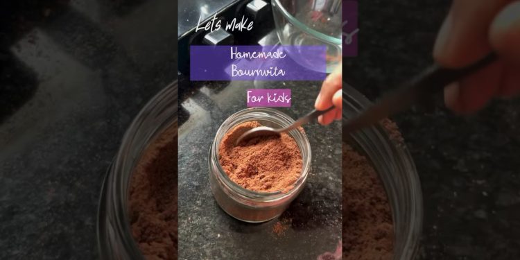 Homemade healthy bournwita (healthy milk powder, homemade bournwita recipe for kids,kids recipes)