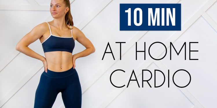 10 MIN CARDIO WORKOUT AT HOME (No Jumping/Apartment Friendly, No Equipment)