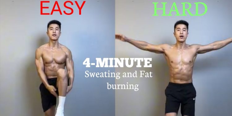 Intense 4-Min Tabata for Belly Fat 🔥 | Sweat & Shred in Just 7 Days!
