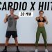 20 MIN CARDIO HIIT WORKOUT – ALL STANDING – Full Body, No Equipment, No Repeats