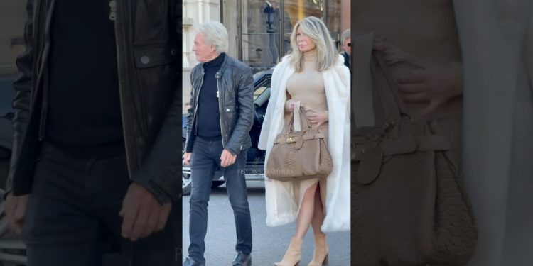 Billionaire jet set couple walking in Monaco #billionaire #monaco #luxury #trending #lifestyle #fyp