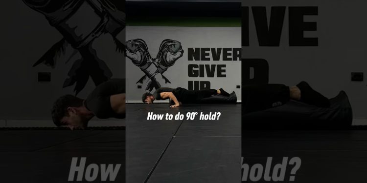 How to do 90° hold? #calisthenics #fitness #workout #bodyweighttraining #homeworkout
