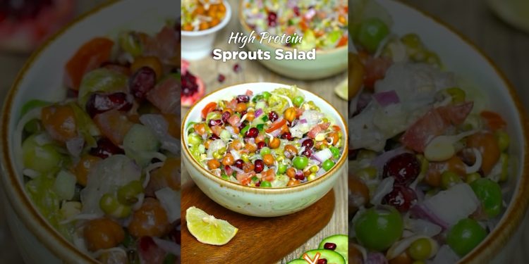 High Protein Sprouts Salad
