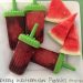 3-Ingredient Blackberry Watermelon Popsicles – Vegan!