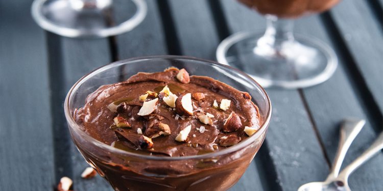 Vegan Dark Chocolate and Olive Oil Mousse