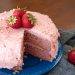 Vegan Strawberry Cake – Oh My Veggies