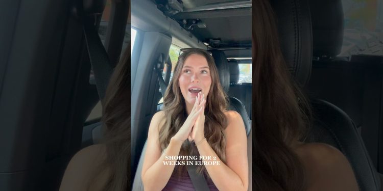 What should I pack?! #europe #campergirl #shopping #thriftstore #lifestyle