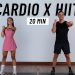 20 MIN INTENSE HIIT WORKOUT – ALL STANDING – Full Body, No Equipment, No Repeats