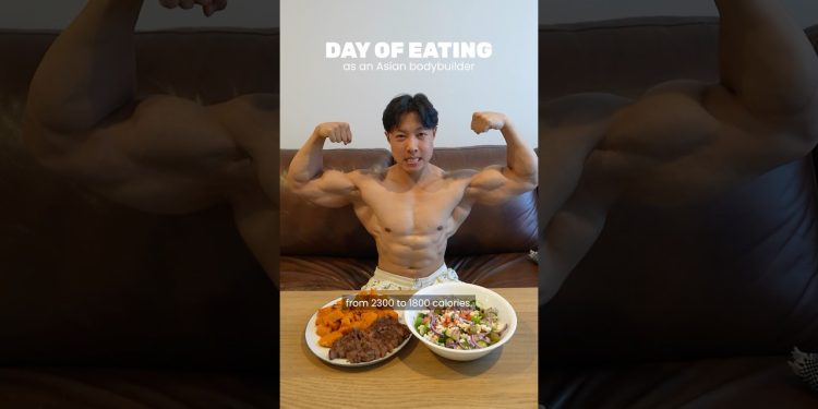 Full day of eating 1800 calories (Asian bodybuilder edition)