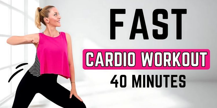 🔥40 Min FAST CARDIO for Weight Loss🔥SUPERSONIC CARDIO WORKOUT🔥ALL STANDING🔥NO JUMPING🔥KNEE FRIENDLY🔥