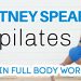BRITNEY SPEARS PILATES FULL BODY WORKOUT NO EQUIPMENT OR ADD WRIST WEIGHTS!