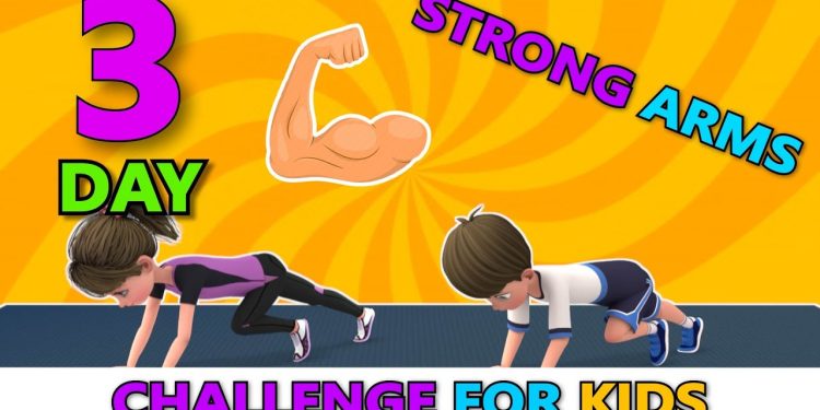 3-DAY STRONG ARMS CHALLENGE FOR KIDS | Kids Exercise