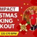 15-Min Christmas Walk Workout | Low Impact, Fast, All Standing!