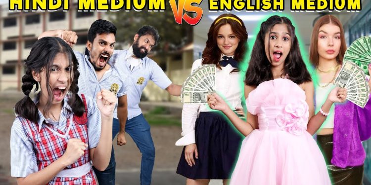 Hindi Medium Vs English medium Ho Gayi Ladai | Pari's Lifestyle