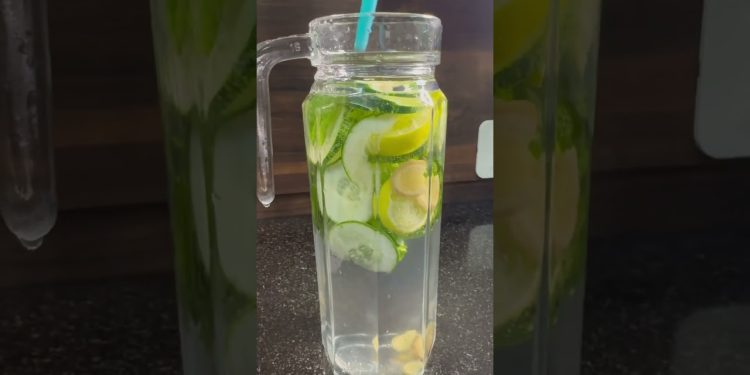 Little Change in life can make a big different ! Detox Water recipe | Day routine #detox #healthy