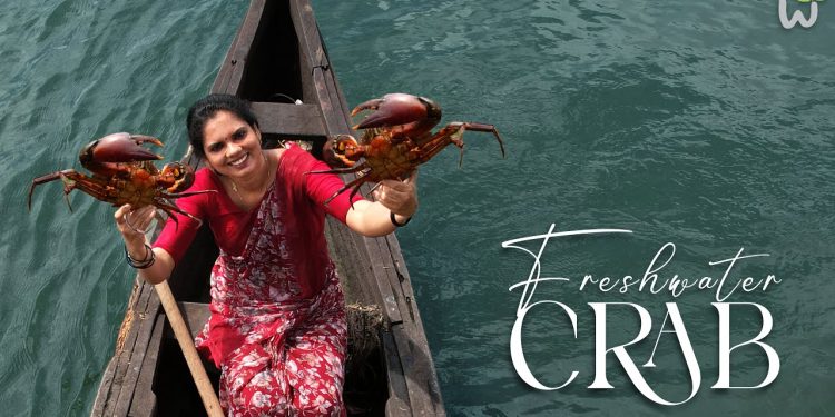 🌾 Kerala Style Crab Ghee Roast with Rice Flour Appam | Morning Boat Trip