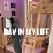 Day in my life | living alone, 5AM morning, gym, school, cleaning my apartment, what i eat