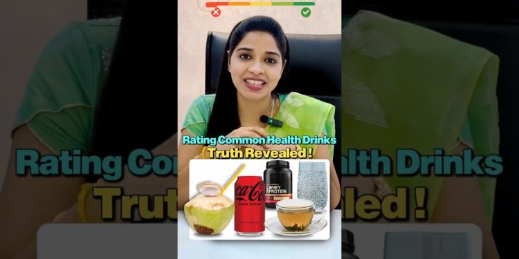 Decoding Health Drinks ✅ as a Dermatologist👩🏻‍⚕️#haircare #skincare #skincaretips #skin #hair