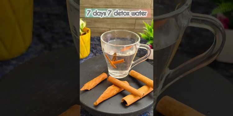💥7 days 7 Detox water for healthy body #tips #viral