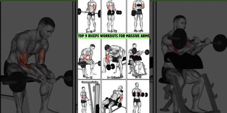 Top 9 Biceps Workouts for Massive Arms | #workout #bicepsworkout