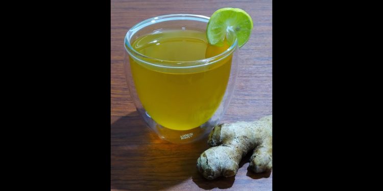 Ginger Tea | Healthy Drink Recipe | Ginger Lemon Tea for Weight Loss | Ginger Lemon Honey Tea Recipe