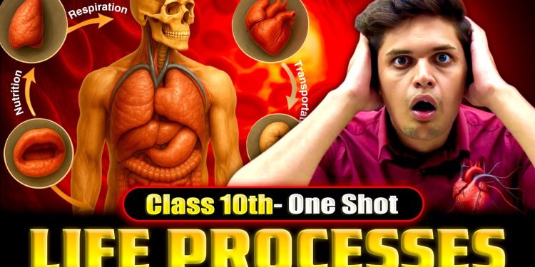 Life Processes Complete Chapter🔥| CLASS 10 Science | NCERT Covered| Prashant Kirad