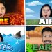 Living in 4 Elements House Challenge | Fire x Water x Air x Earth Fight | Pari's Lifestyle