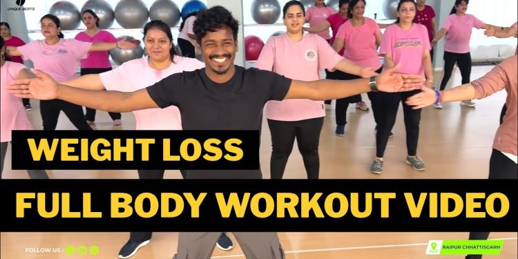 Weight Loss | Full Body Workout Video | Zumba Fitness With Unique Beats | Vivek Sir