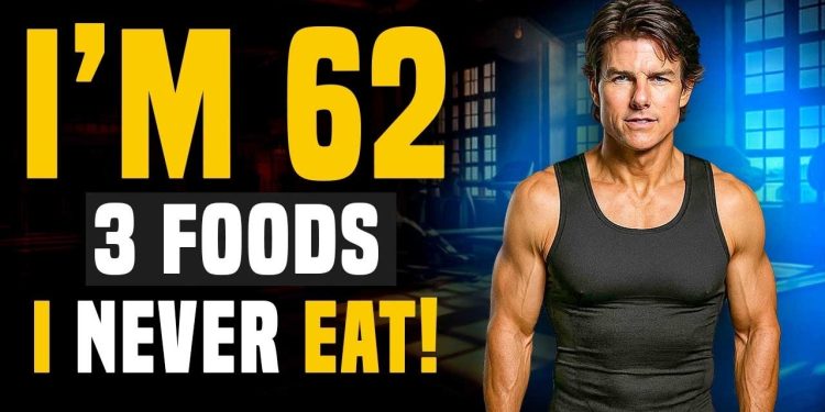 Tom Cruise (62) Still Looks 35! I AVOID 3 FOODS & Don't Get Old