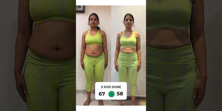 67 kgs to 58 kgs weight loss // Breastfeeding + Thyroid