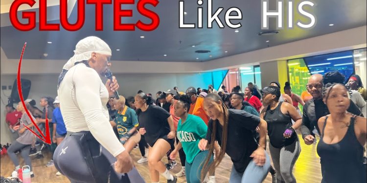 easy GLUTES routine for QUICK RESULTS look at the instructor and be convinced