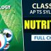 #Nutrition Full Lesson | Nutrition 10th biology full chapter 1 | AP & TS syllabus |10th science ch-1