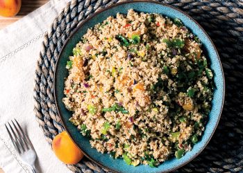 Vegan Apricot and Pistachio Couscous