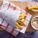 Vegan Courgette Fries with Cajun Dip