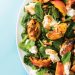 Grilled Nectarine and Spinach Salad with Vegan Almond Ricotta