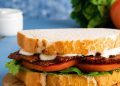 High-Protein Vegan BLT Sandwich with Tempeh Bacon